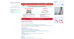 Desktop Screenshot of capsicardssystem.com